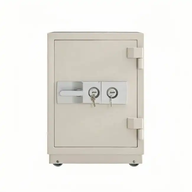 Steel Fireproof Safe Box with 2 Key Lock 